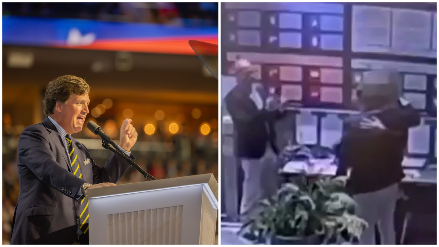 קלרסון מסתחבק עם עובדי נתב"ג בישראל - בנאום בכנס רפובליקני בארה"ב