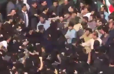 מהעימותים בטהרן