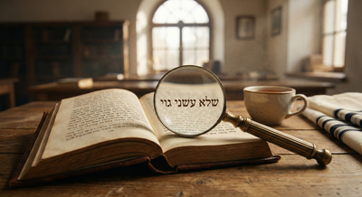 אפילו משה רבינו הופתע: מה גרם למנהיג הדור לברך "שלא עשני גוי" באמצע עשרת הדיברות? 