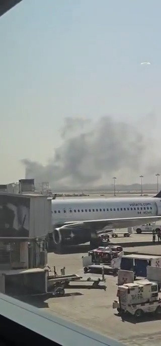 הכאוס בנמל התעופה הבינלאומי גואדלחרה