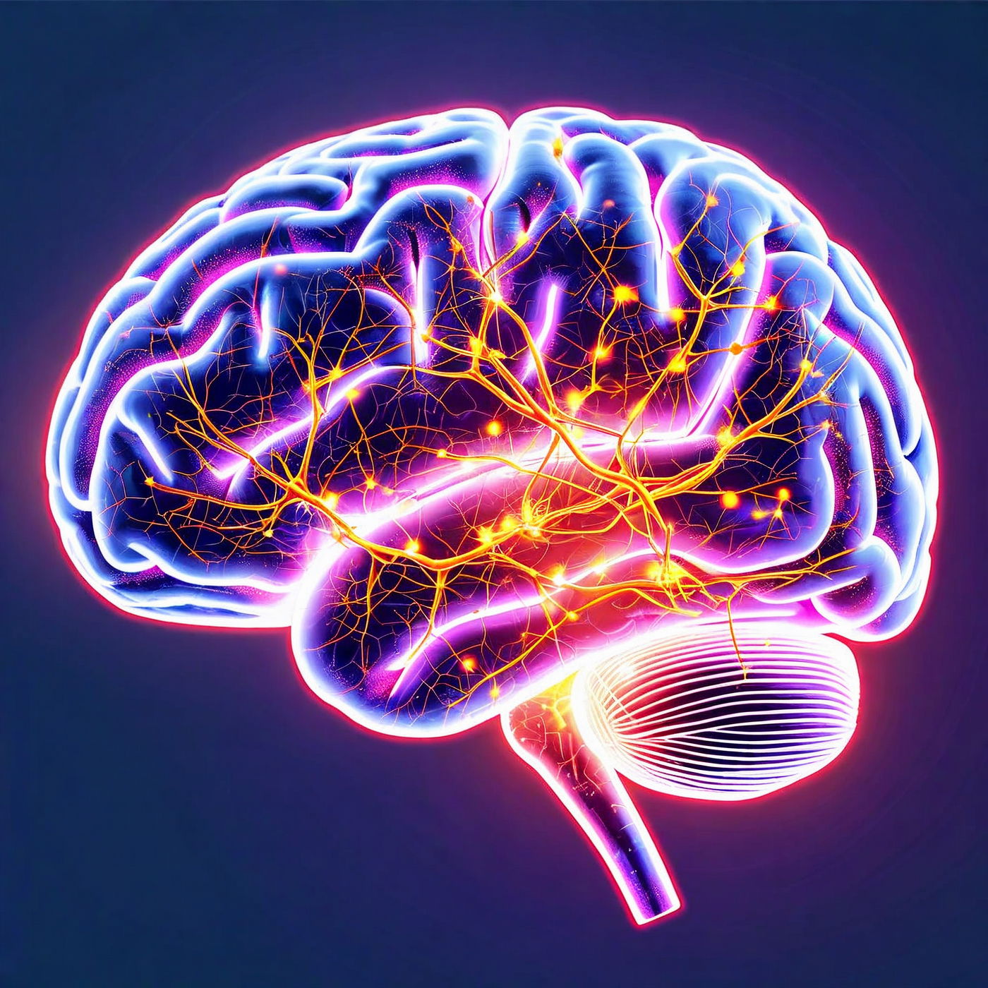 הדמייה של רשת נוירונים במוח