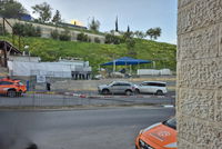 זירת הפינוי של הפעוטה