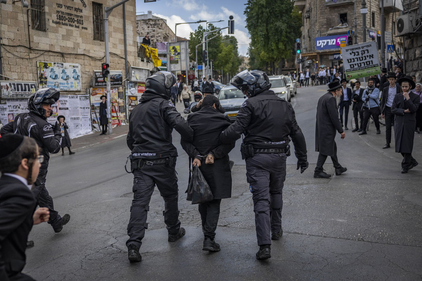 הפגנות נגד עבודות הרכבת הקלה בירושלים