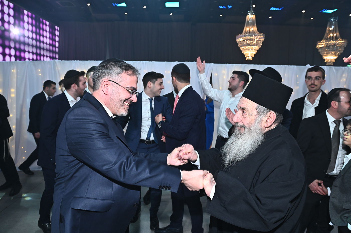 שמחת החתונה בבית משפחות זר ובן שמעון