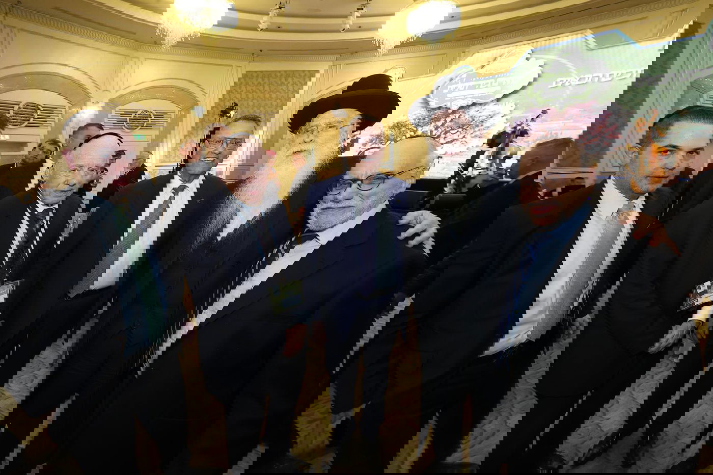 אירועי הוקרה למשלחת חברי הוועד להגנת הר הזיתים שהגיעה לישראל