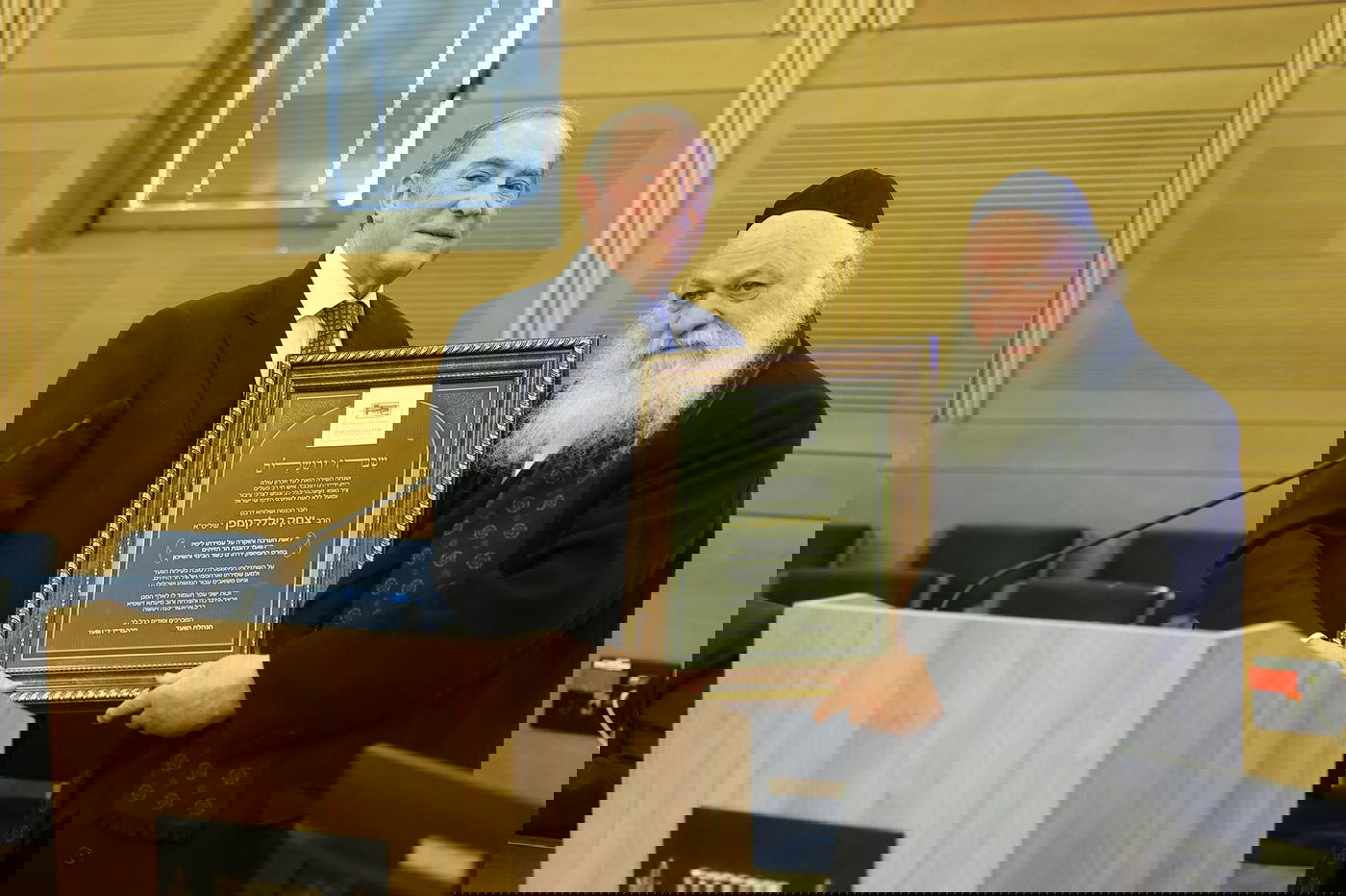 אירועי הוקרה למשלחת חברי הוועד להגנת הר הזיתים שהגיעה לישראל