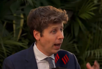 סם אלטמן בכנס