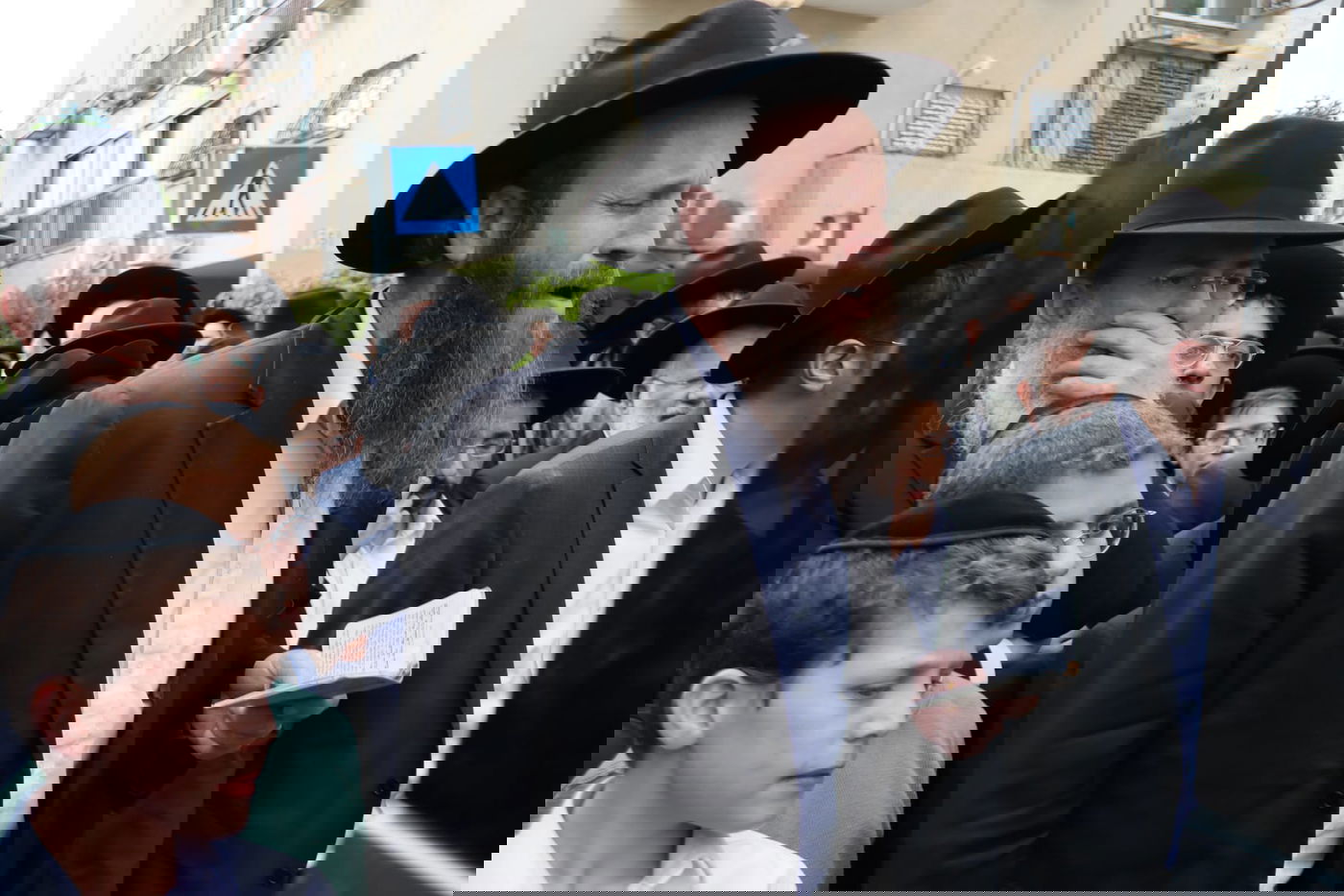 הלוויית הגאון רבי ישעיהו פרנקל זצ"ל