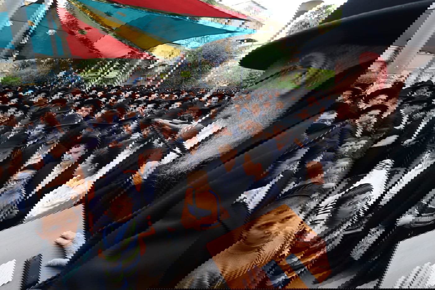 הלוויית הגאון רבי ישעיהו פרנקל זצ"ל