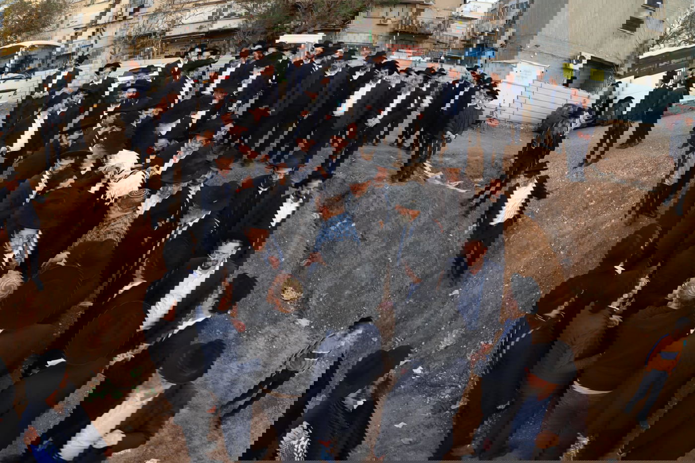 הלוויית הגאון רבי ישעיהו פרנקל זצ"ל