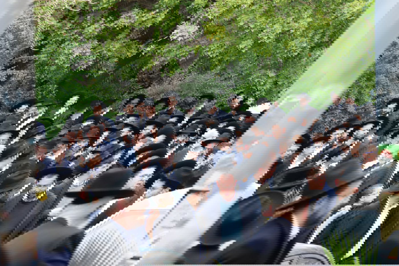 הלוויית הגאון רבי ישעיהו פרנקל זצ"ל