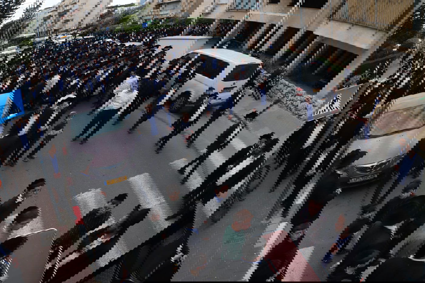 הלוויית הגאון רבי ישעיהו פרנקל זצ"ל