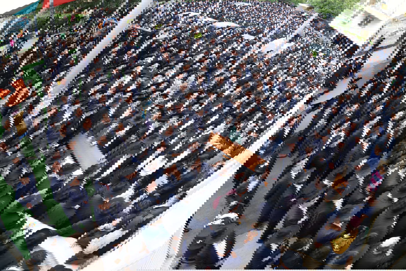 הלוויית הגאון רבי ישעיהו פרנקל זצ"ל