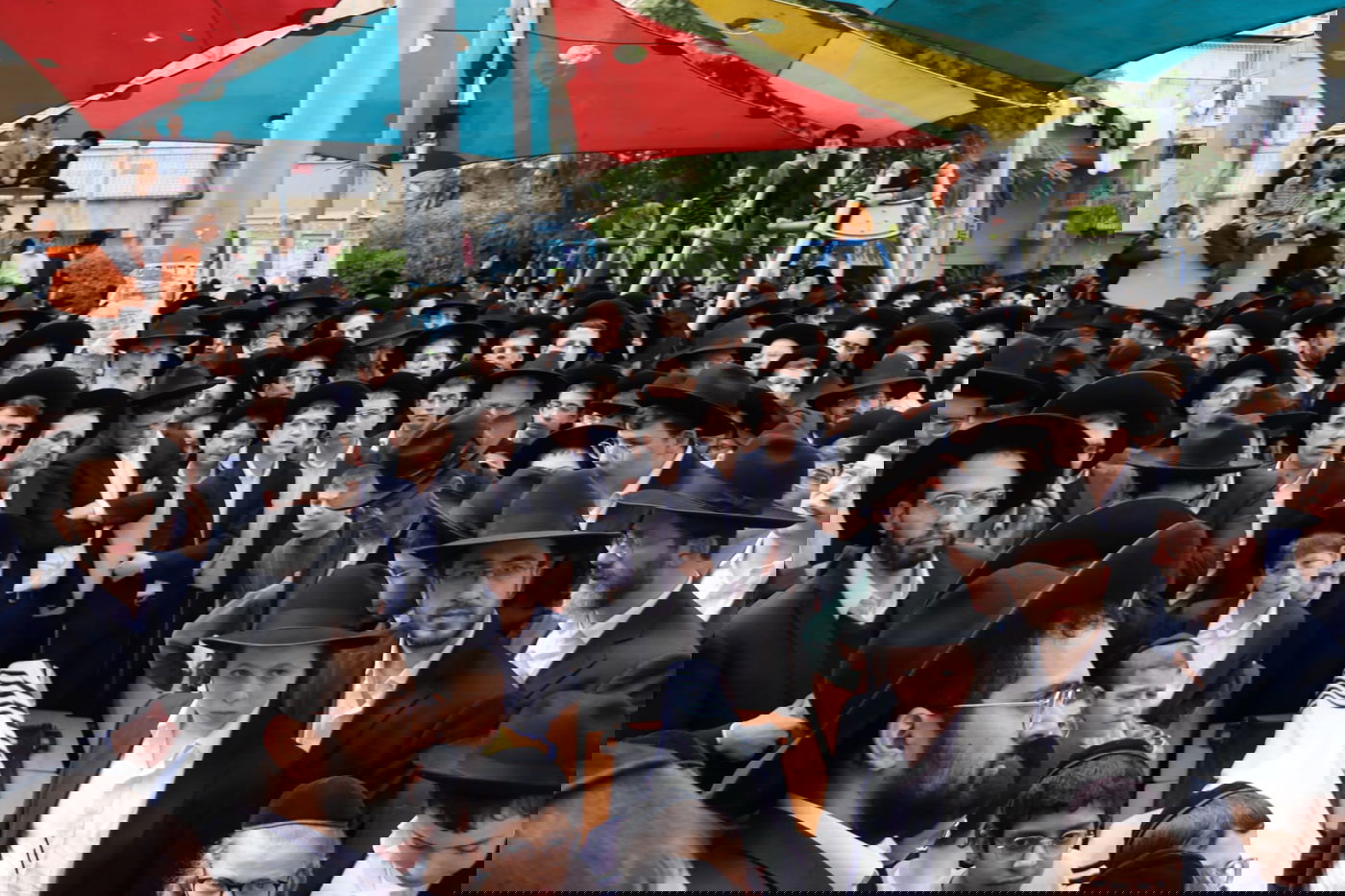 הלוויית הגאון רבי ישעיהו פרנקל זצ"ל