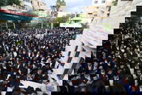 הלוויית הגאון רבי ישעיהו פרנקל זצ"ל