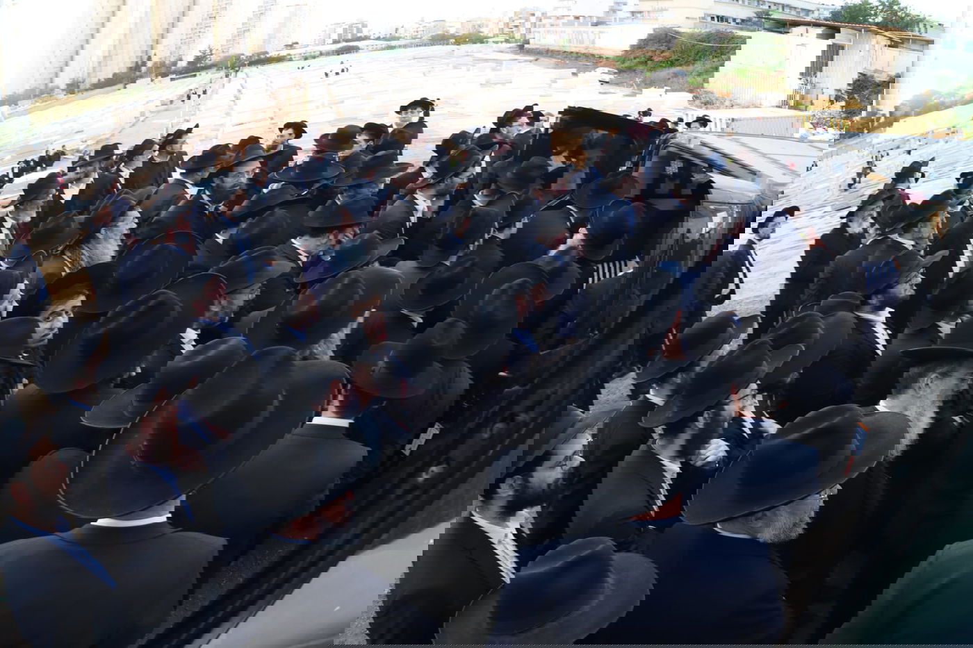 הלוויית הגאון רבי ישעיהו פרנקל זצ"ל