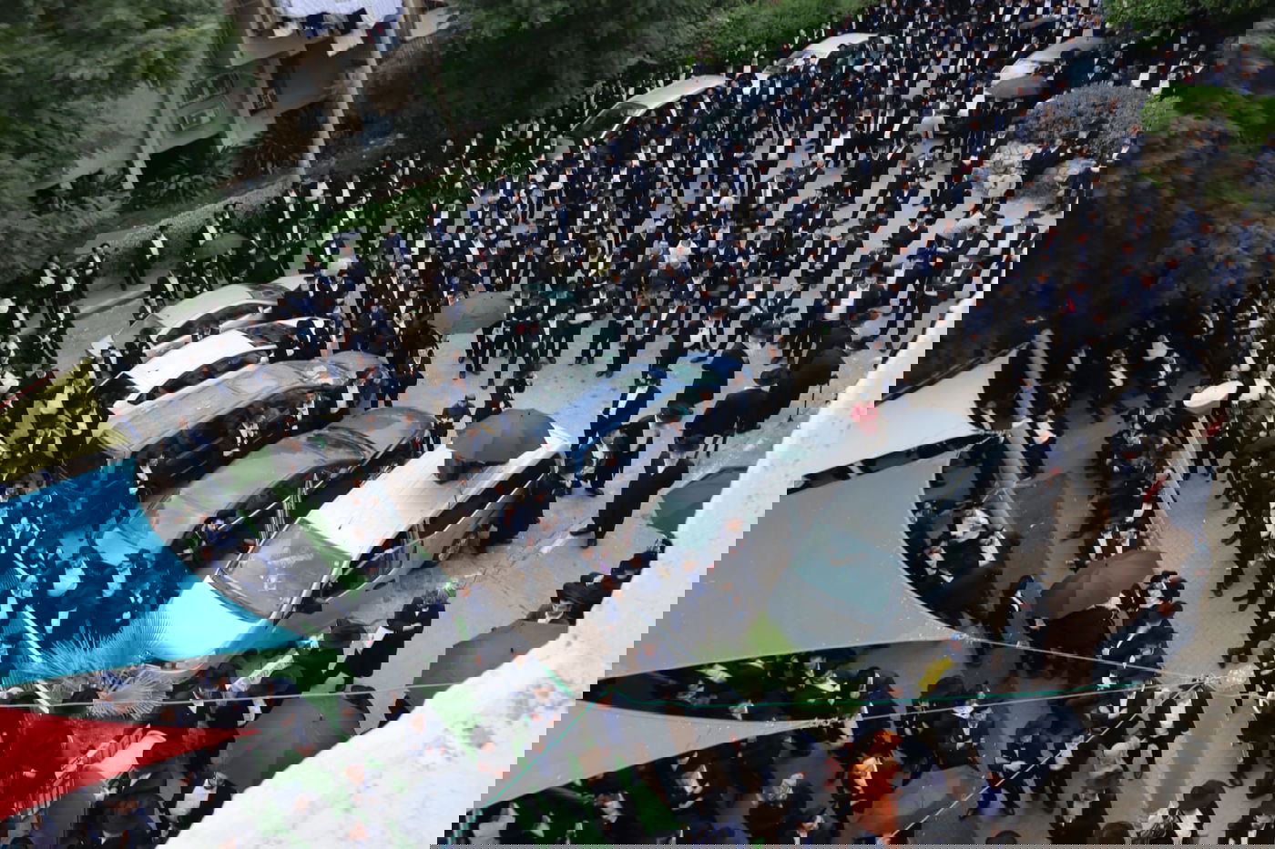 הלוויית הגאון רבי ישעיהו פרנקל זצ"ל