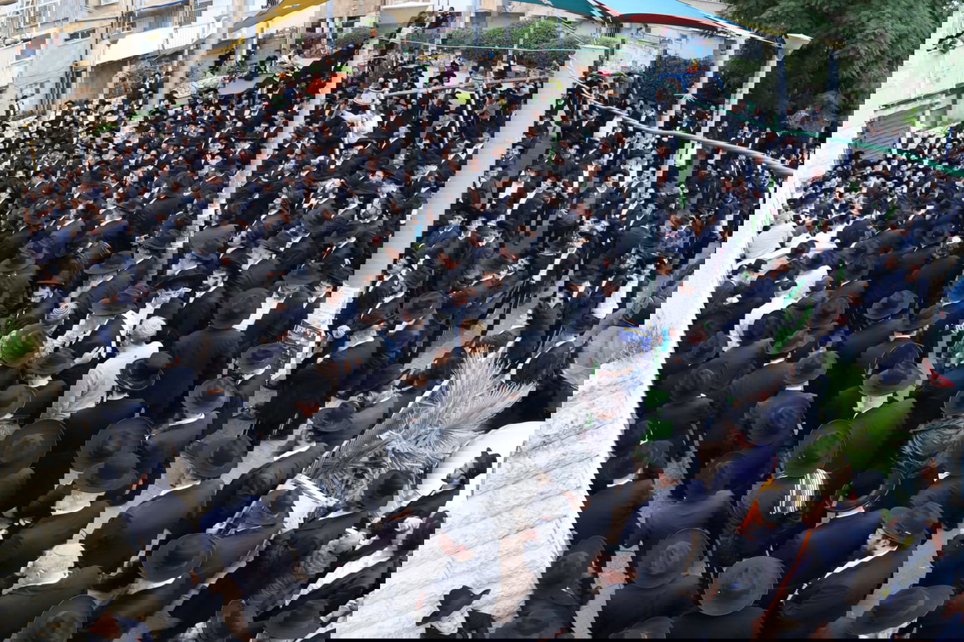 הלוויית הגאון רבי ישעיהו פרנקל זצ"ל