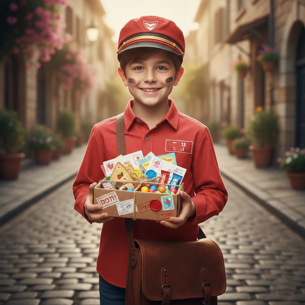 דוור וחבילת ההפתעות