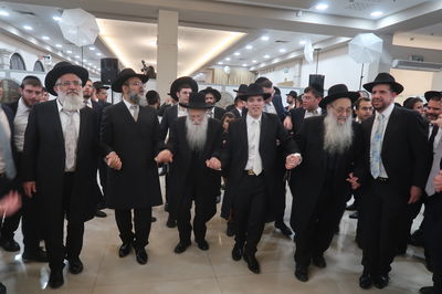 שמחת נישואי נכד הגאון רבי משה מאיה