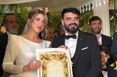 כשנה וחצי אחרי שהתגרש: הזמר נתנאל ישראל התחתן | צפו