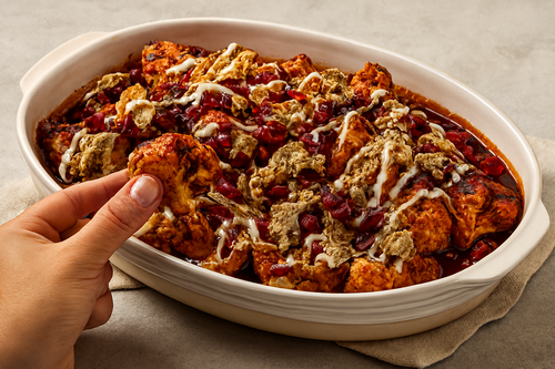 כרובית ברוטב ברביקיו ממכר במינימום עבודה