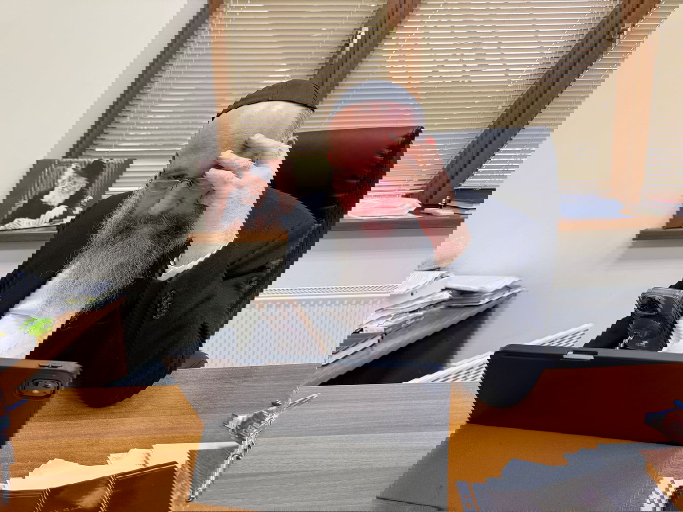 הרב סטמבלר בשיחה