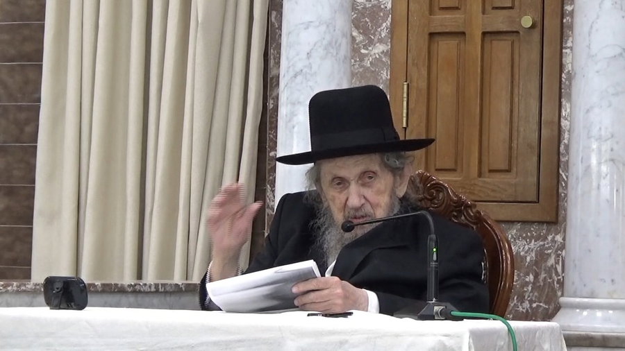 צפו בדבריו המלאים של ראש הישיבה