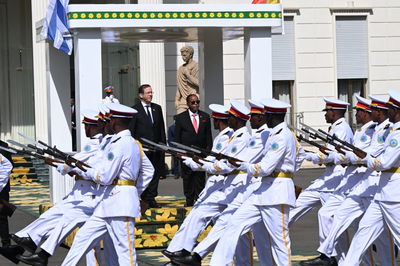 פגישת נשיא המדינה יצחק הרצוג עם נשיא אתיופיה
