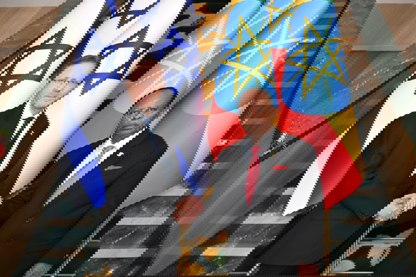 פגישת נשיא המדינה יצחק הרצוג עם נשיא אתיופיה