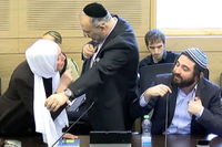 "מחבלת", חצוף": עימות סוער בין צבי סוכות ואימאן ח'טיב-יאסין | כך זה נראה