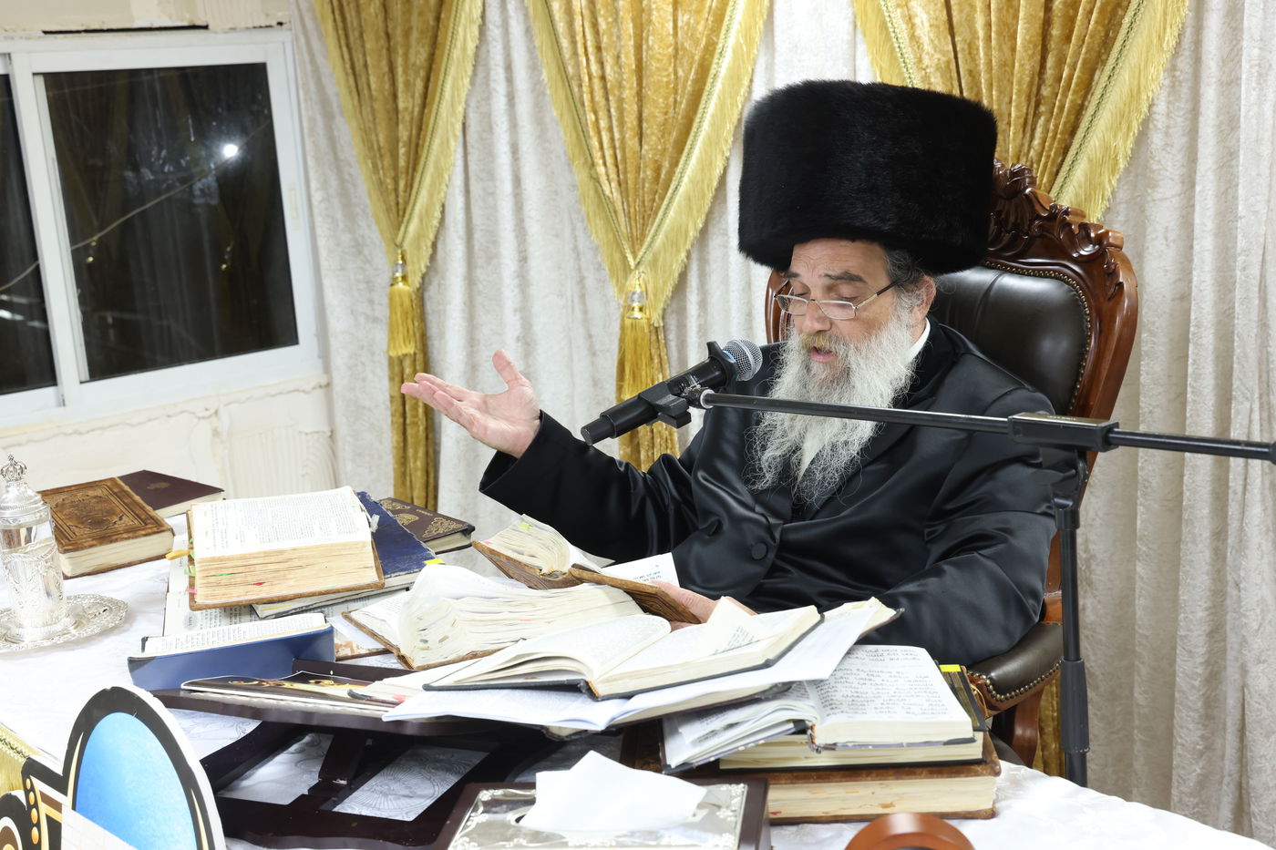 האדמו"ר מאשלג ז' אדר במירון