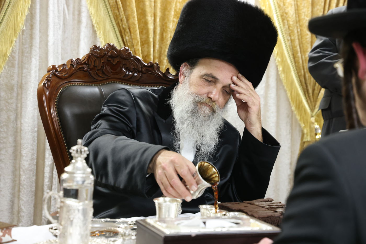 האדמו"ר מאשלג ז' אדר במירון