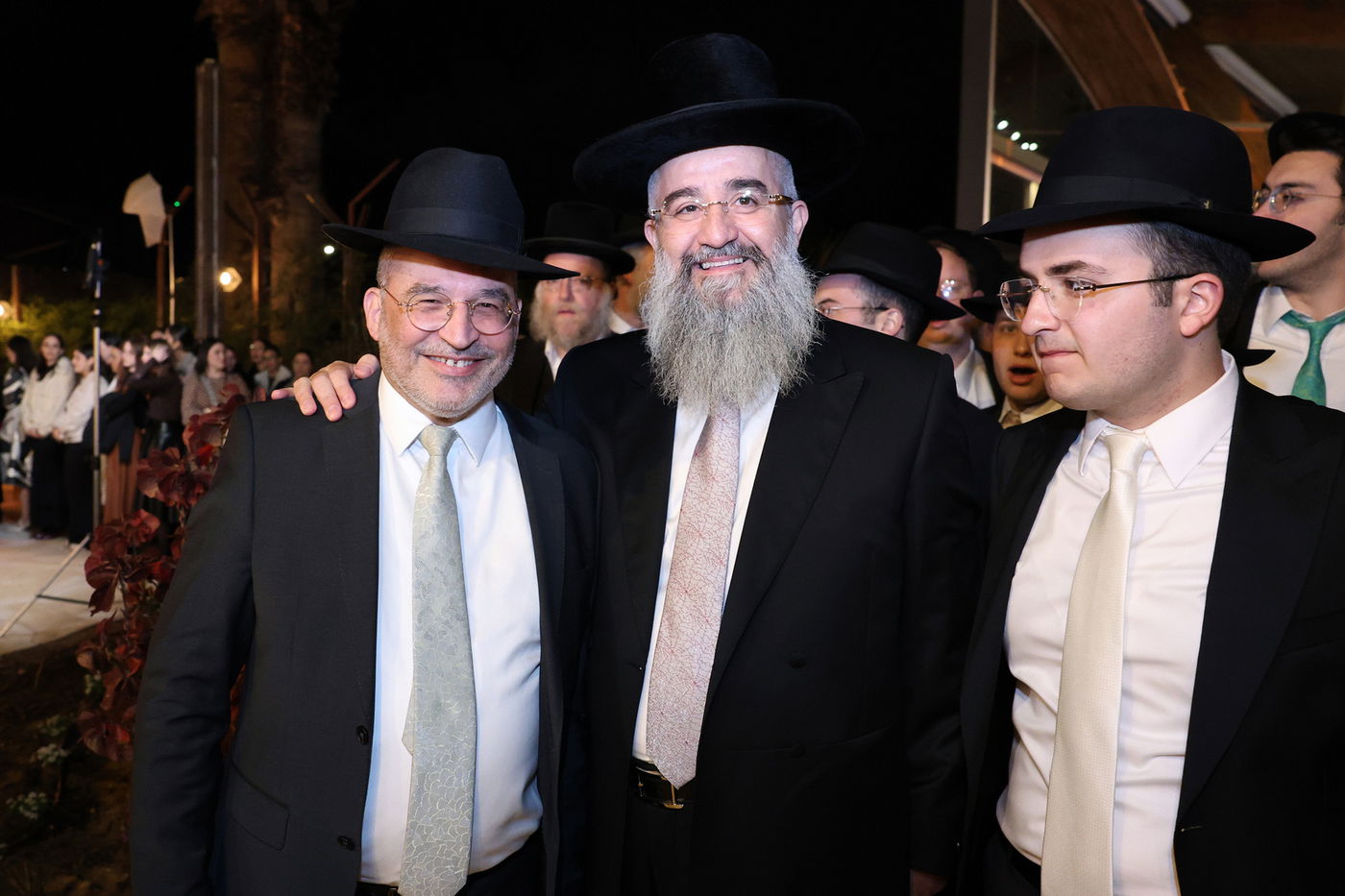 חתונת בנו של הרב אליהו אילוז