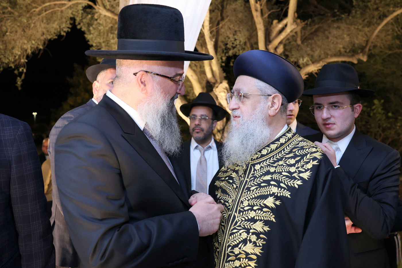 חתונת בנו של הרב אליהו אילוז