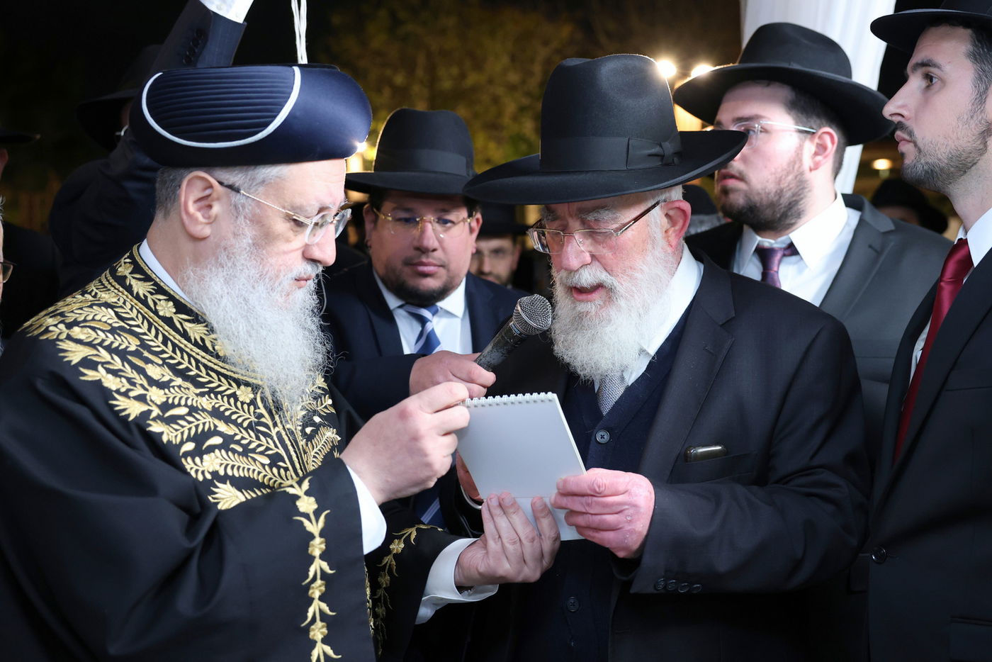 חתונת בנו של הרב אליהו אילוז