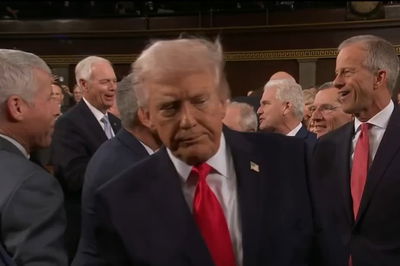 טראמפ קבע שהם טיפשים ו"בקושי הוזמנו" - ואז הם ישבו מולו בנאום וספגו