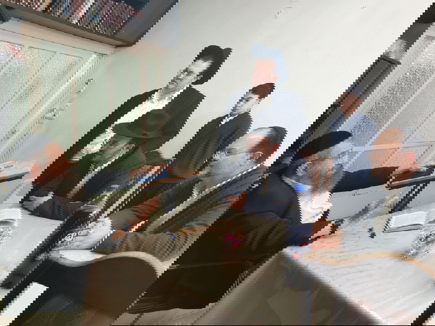 דניאל פינטו אצל הגר"מ בן שמעון