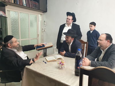 דניאל פינטו אצל הגר"מ בן שמעון