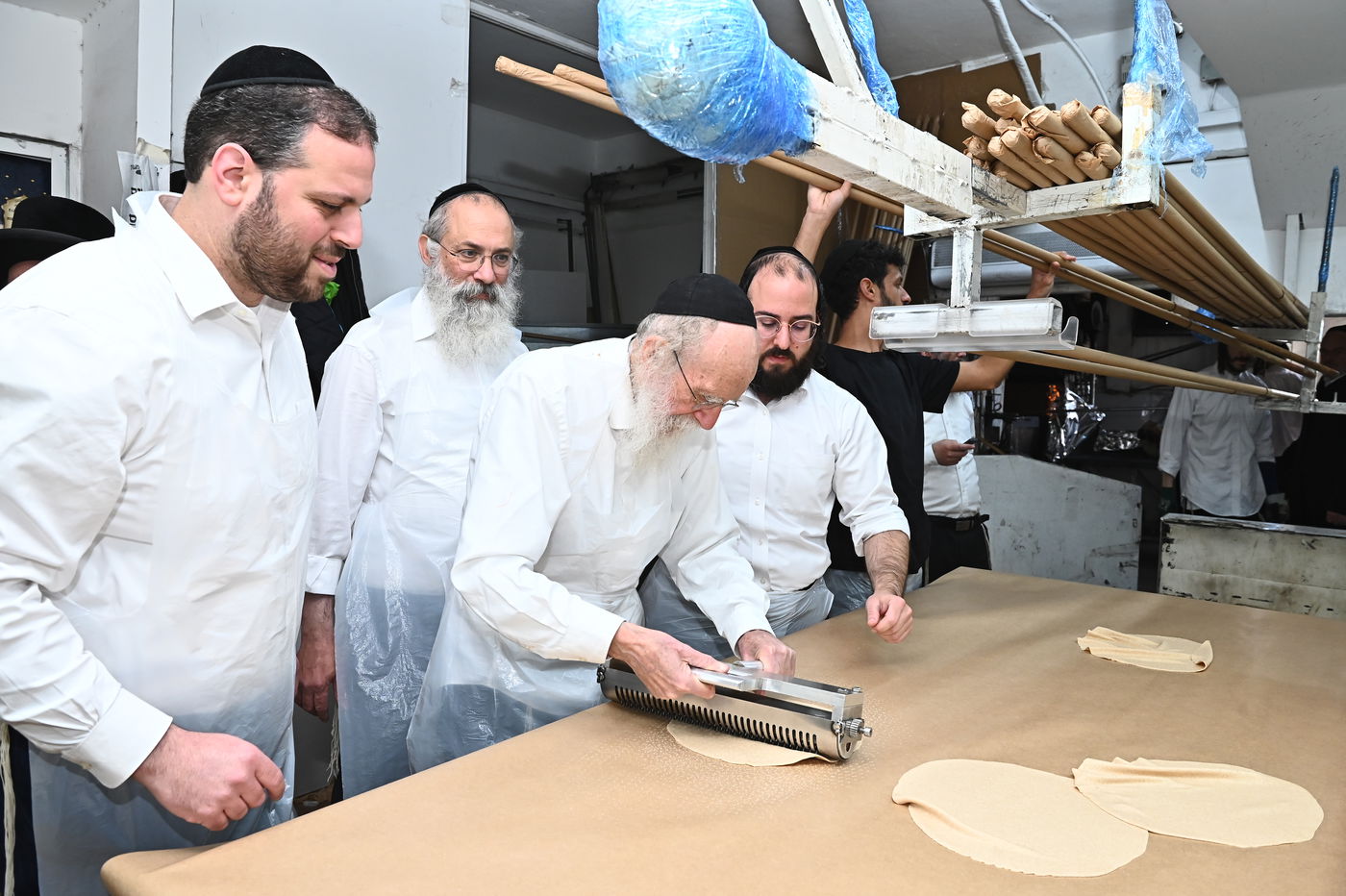 הגר"ש גלאי באפיית מצות