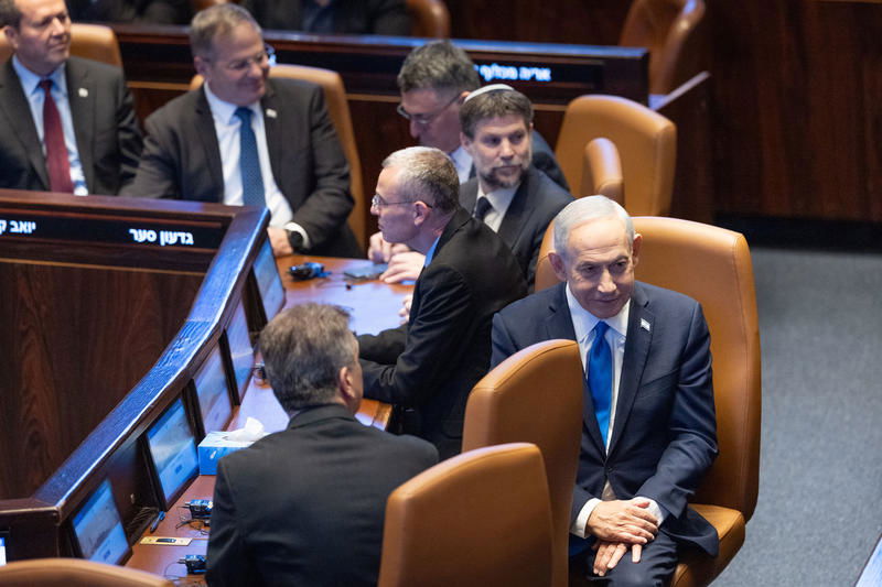 נתניהו במליאה, היום