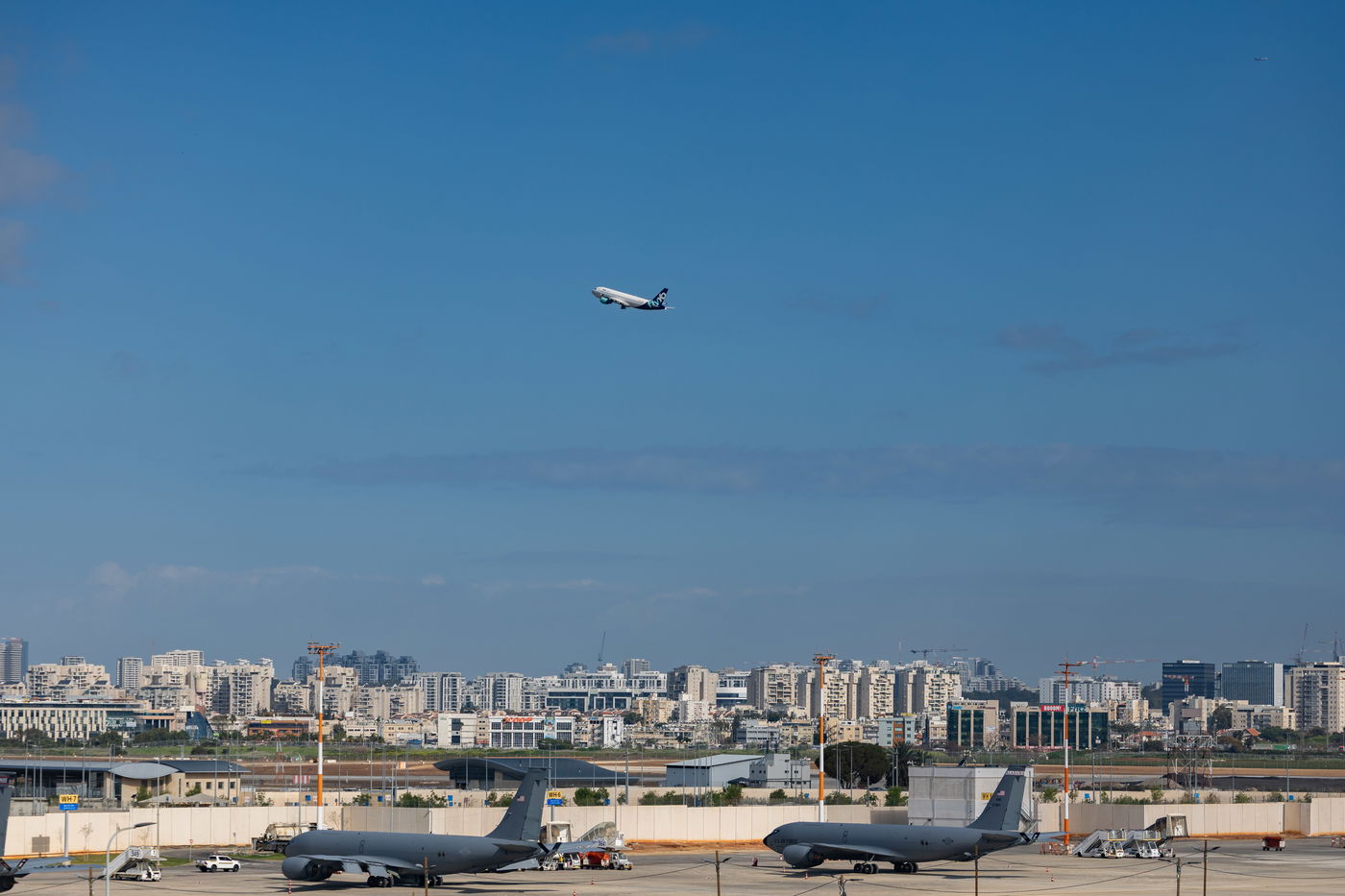 מטוסי התדלוק האמריקנים בנתב"ג