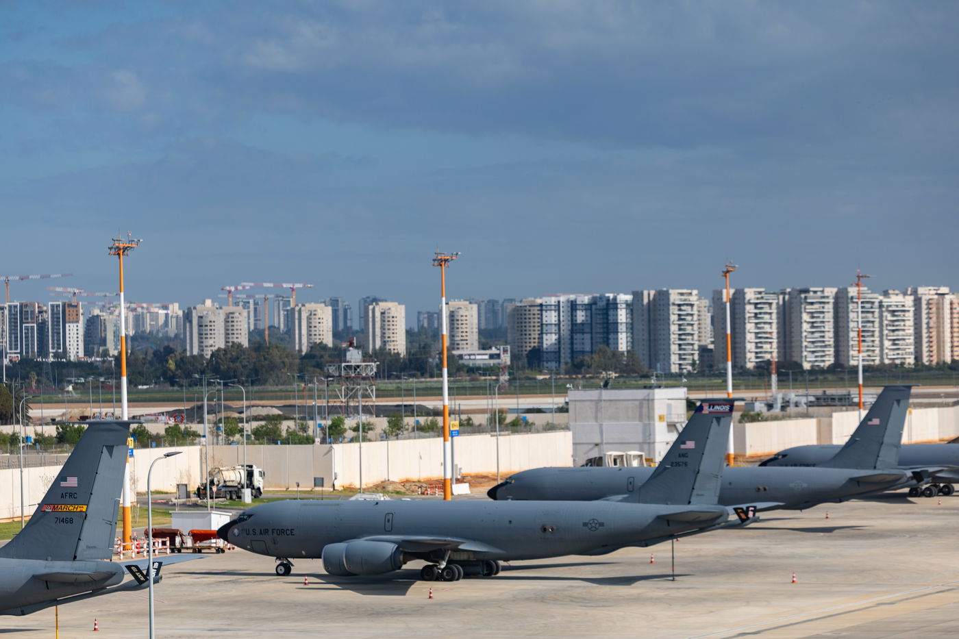 מטוסי התדלוק האמריקנים בנתב"ג