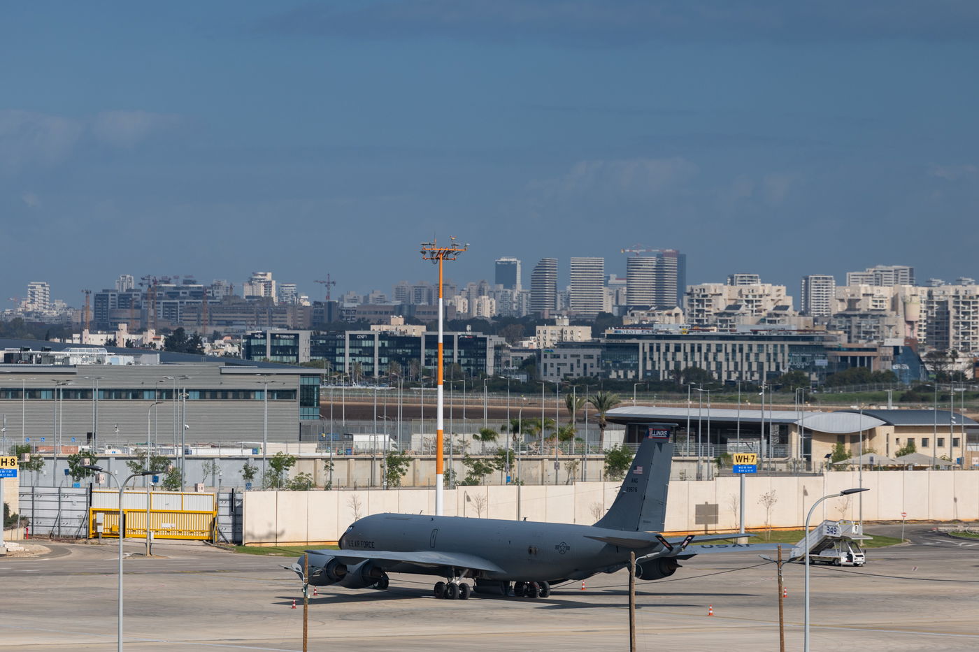 מטוסי התדלוק האמריקנים בנתב"ג