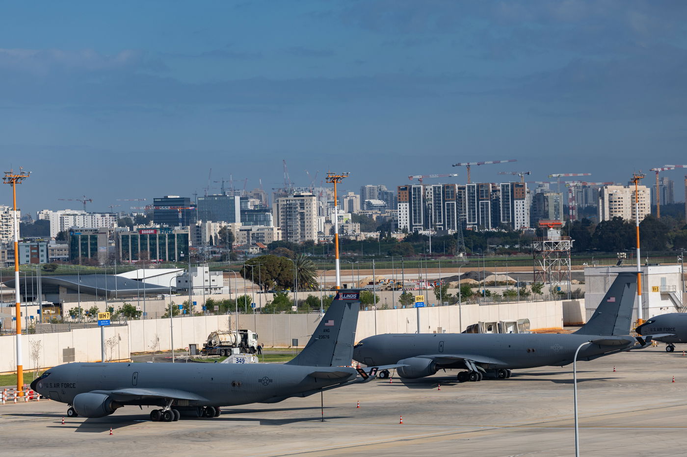 מטוסי התדלוק האמריקנים בנתב"ג