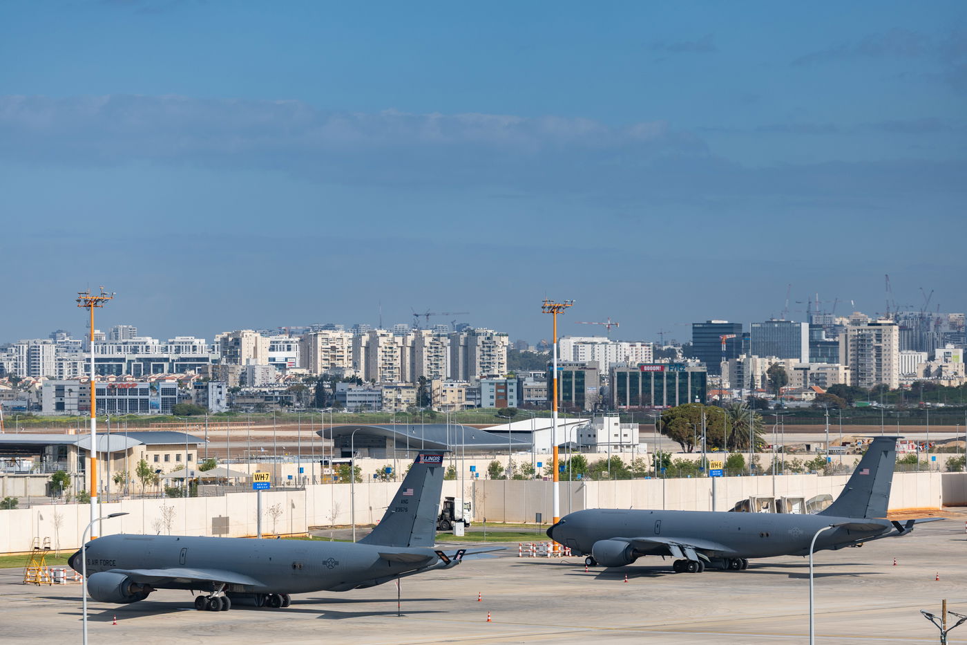 מטוסי התדלוק האמריקנים בנתב"ג