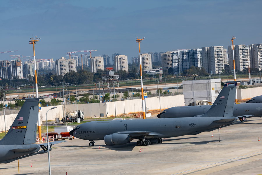 מטוסי התדלוק האמריקנים בנתב"ג