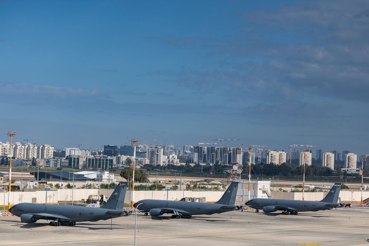 מטוסי התדלוק האמריקנים בנתב"ג