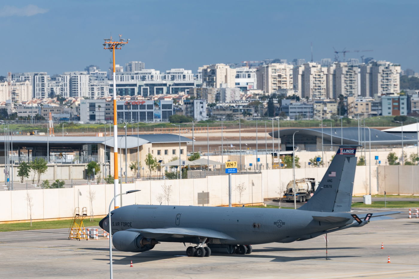 מטוסי התדלוק האמריקנים בנתב"ג