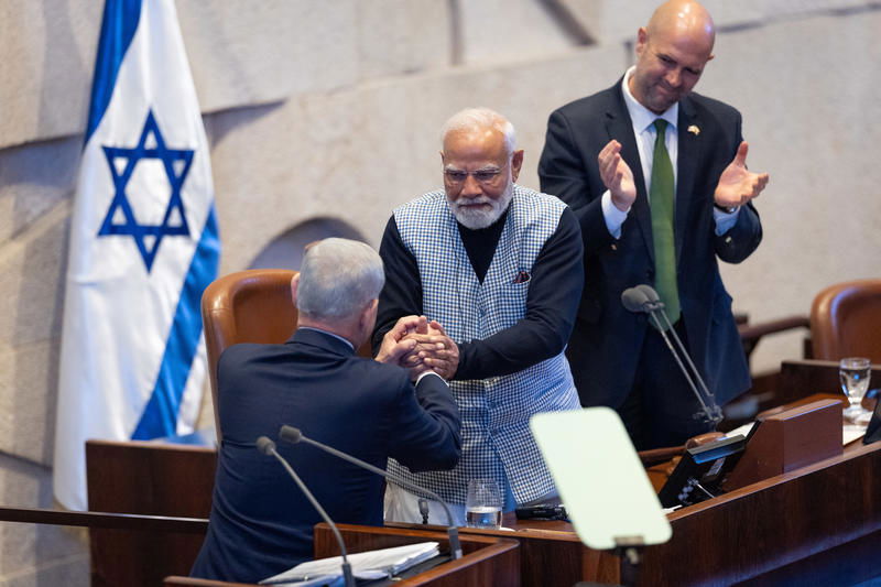 מודי בנאום נלהב: "ישראל היא מעצמה, מרגישים את כאבכם ועומדים לצדכם" | שידור ישיר